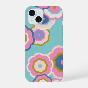 Coque iPhone 15 Hippie Flora