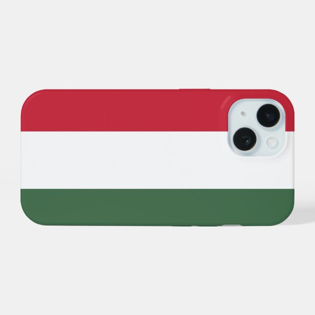 Coque iPhone 15 Hongrie (Verso Horizontal)
