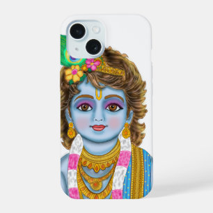 Coque iPhone 15 Housse de téléphone Krishna enfant