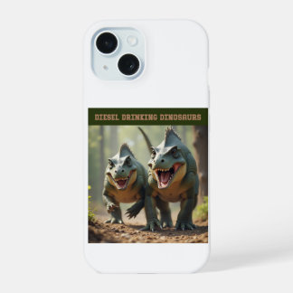 Coque iPhone 15 Iguanodons plaisantant