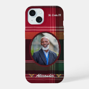 Coque iPhone 15 Îles Vierges américaines USVI Drapeau St. Croix Ma