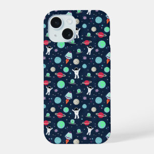 Coque iPhone 15 Illustration de motif spatial