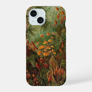 Coque iPhone 15 Illustration vintage de Muscinae par Ernst Haeckel