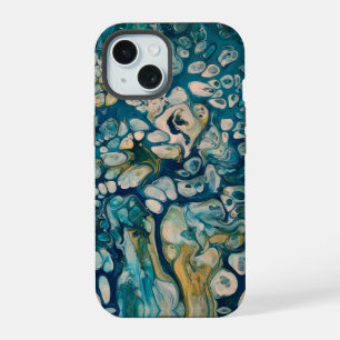 Coque iPhone 15 Imaginaire Abstrait sous-marin
