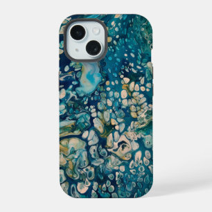 Coque iPhone 15 Imaginaire Abstrait sous-marin