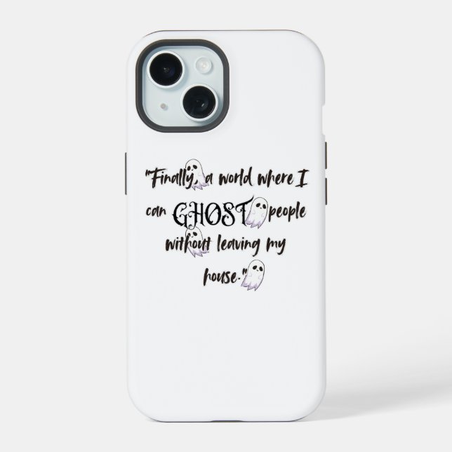 Coque iPhone 15 Introduire l'iphone/coque ipad (Verso)