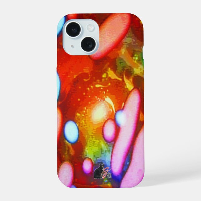 Coque iPhone 15 iPhone JellyJam (Verso)