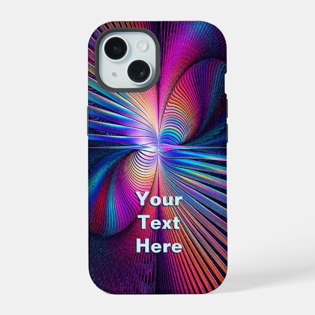 Coque iPhone 15 Iridescence Structurale (Verso)