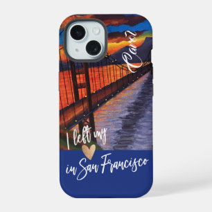 Coque iPhone 15 "J'Ai Laissé Mon Coeur À San Francisco" Iphone Per