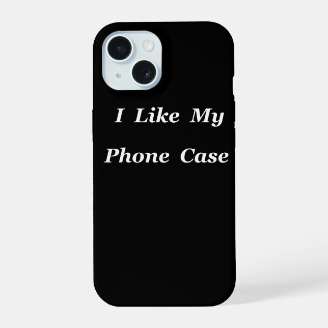 Coque iPhone 15 J'aime mon (Verso)
