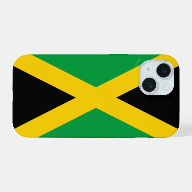 Coque iPhone 15 Jamaïque (Verso Horizontal)