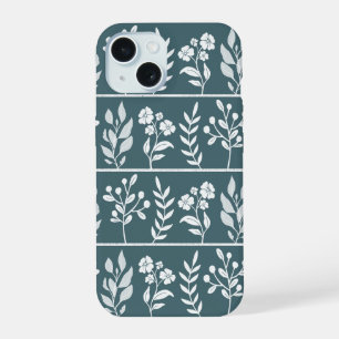 Coque iPhone 15 Jardin floral botanique vert forêt profonde Art