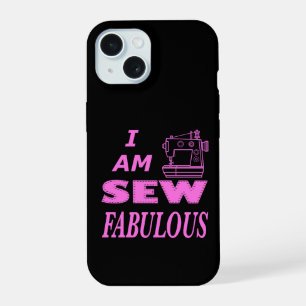 Coque iPhone 15 Je Suis Un Peu Fabrique En Noir Et Rose
