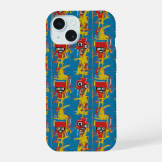 Coque iPhone 15 Jean-Michel Basquiat Inspiré 9