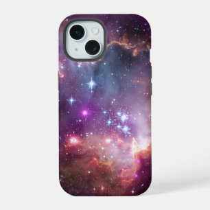 Coque iPhone 15 Jeunes Étoiles Dans Le Petit Nuage De Magellan.