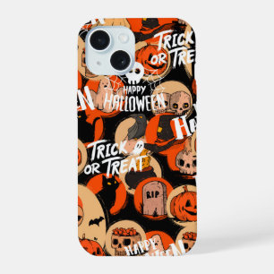 Coque iPhone 15 Jolies & Effrayantes vibrations effrayantes d'Hal