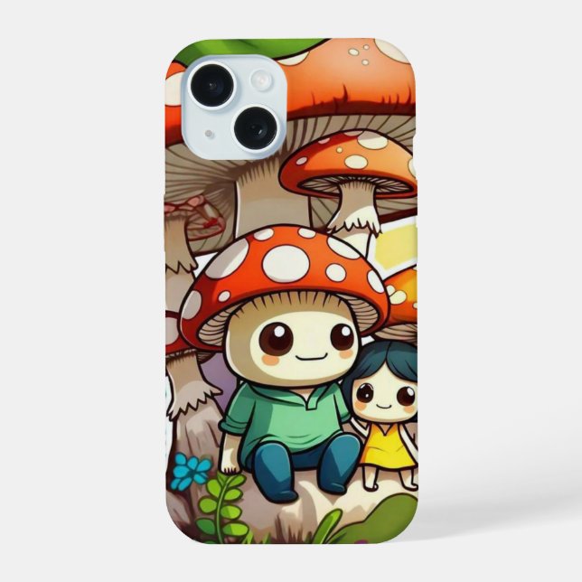 Coque iPhone 15 "Joyau Caché de la Nature" (Verso)