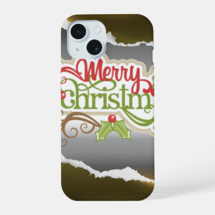 Coque iPhone 15 Joyeux Noël