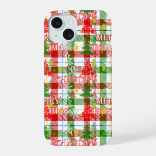 Coque iPhone 15 Joyeux tatan décoratif de Noël
