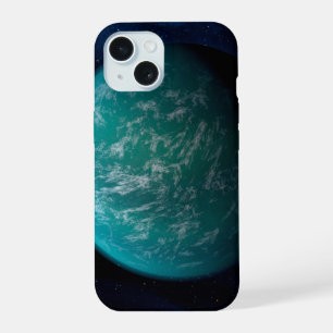 Coque iPhone 15 Kepler 22b, une planète extrasolaire.