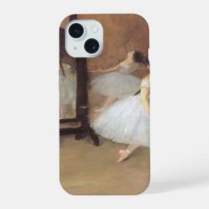 Coque iPhone 15 La Classe de danse par Edgar Degas, Ballet Vintage