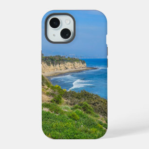 Coque iPhone 15 La côte californienne à Point Dume