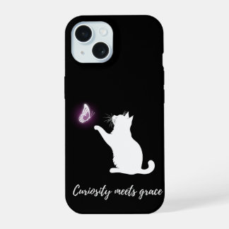 Coque iPhone 15 La curiosité rencontre la grâce