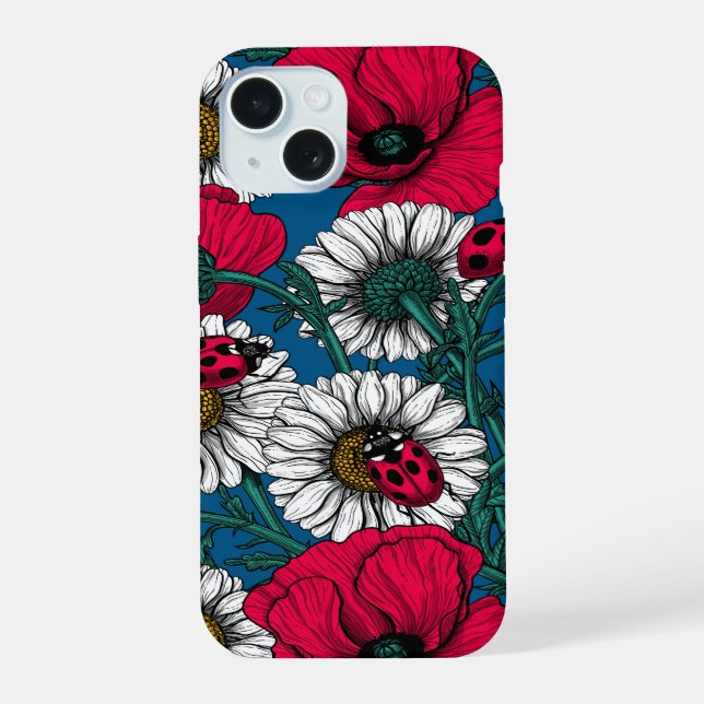 Coque iPhone 15 La prairie (Verso)