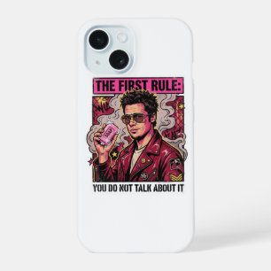 Coque iPhone 15 La Première Règle - Vous n'en parlez pas 90s Soap