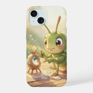 Coque iPhone 15 La sauterelle et le chef-d'œuvre de nectar.2