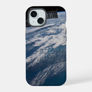 Coque iPhone 15 La Station Spatiale Internationale Au-Dessus de l'