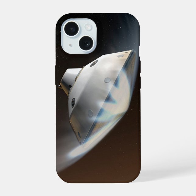 Coque iPhone 15 Laboratoire scientifique de Mars Aeroshell Capsule (Verso)