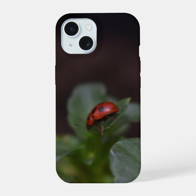 Coque iPhone 15 Ladybug (Verso)