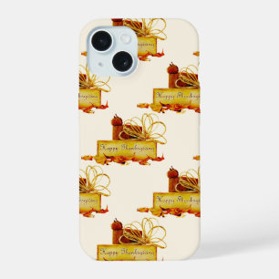 Coque iPhone 15 l'ambiance chaleureuse et festive de Thanksgiving