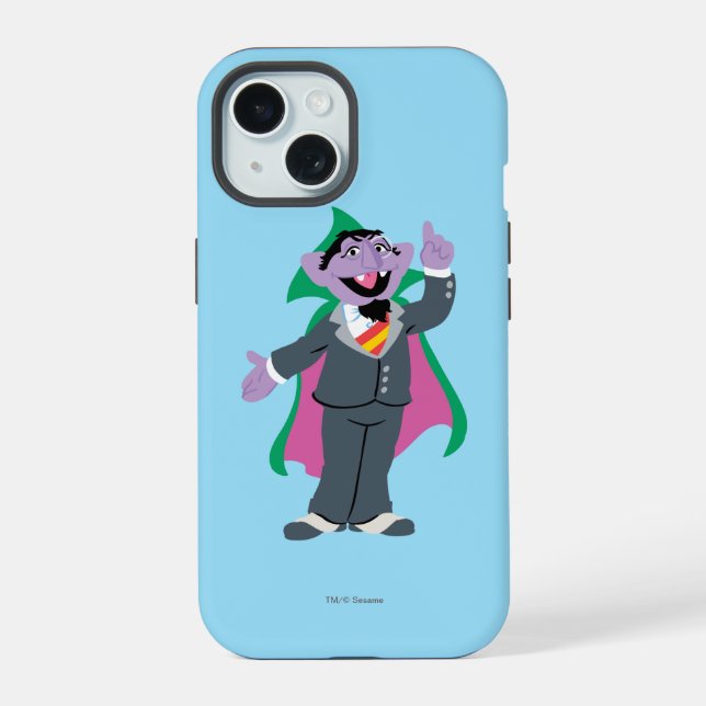 Coque iPhone 15 Le Comte von Compte Style Classique (Verso)