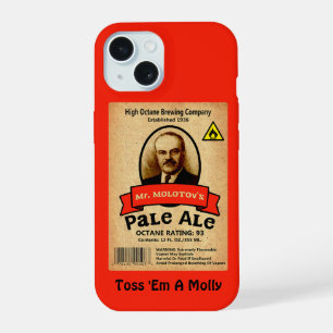 Coque iPhone 15 Le Étiquette Pale Ale de M. Molotov
