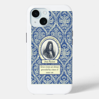 Coque iPhone 15 Le grand criminel de Racine