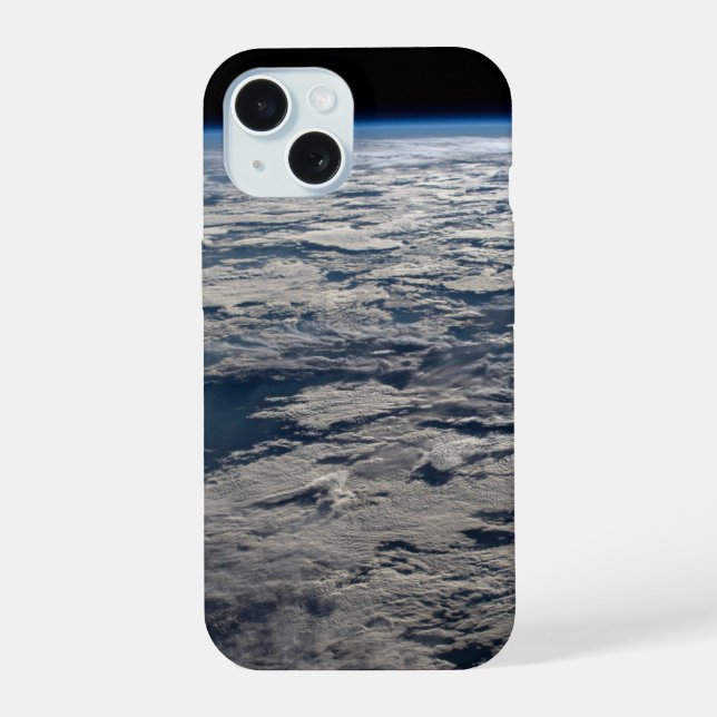 Coque iPhone 15 Le membre de la Terre au-dessus d'une Australie oc (Verso)