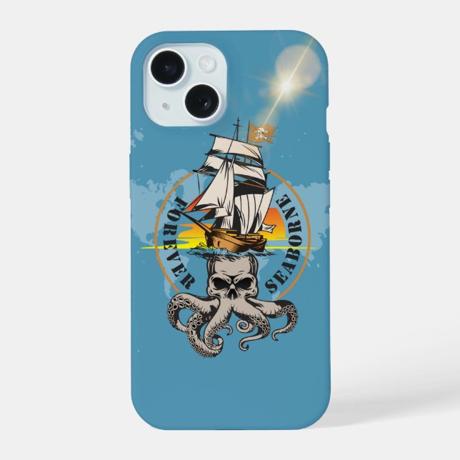Coque iPhone 15 Le Pirate de Seaborne |  (Verso)