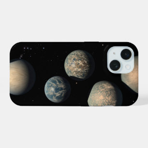 Coque iPhone 15 Les Sept Planètes De La Taille De La Terre De Trap
