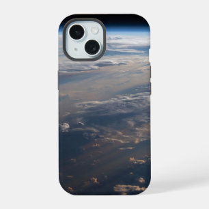 Coque iPhone 15 Lever de soleil projetant de longues ombres sur la