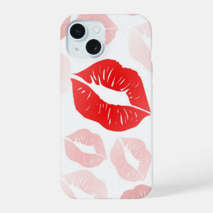 Coque iPhone 15 Lèvres en bâton
