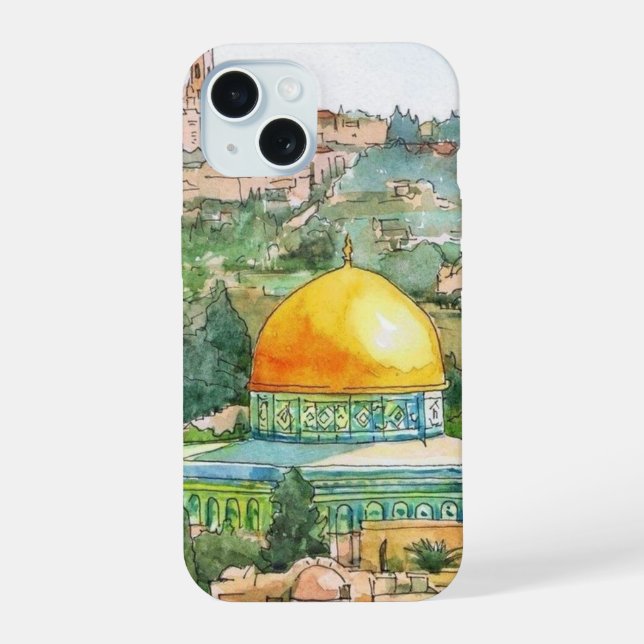 Coque iPhone 15 Libérer la Palestine (Verso)