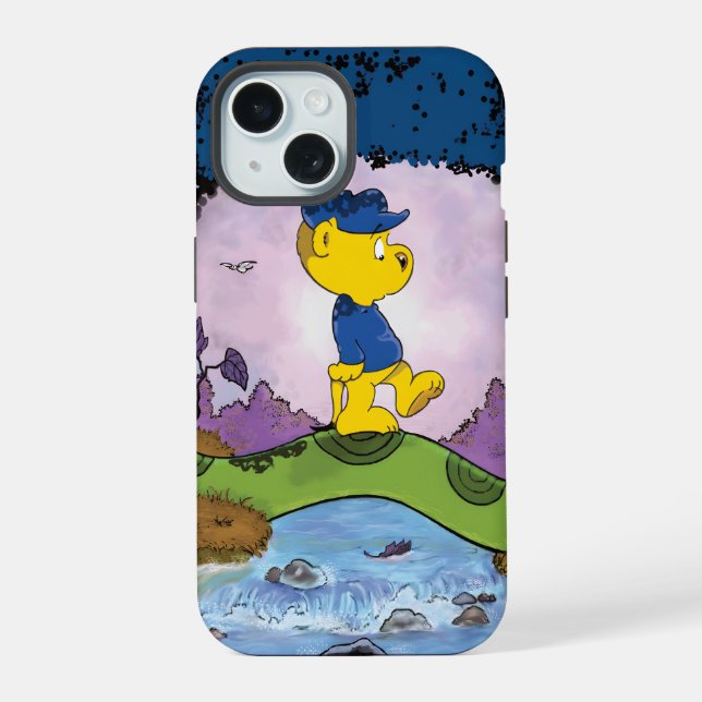 Coque iPhone 15 Livre d'images Ferald (Verso)