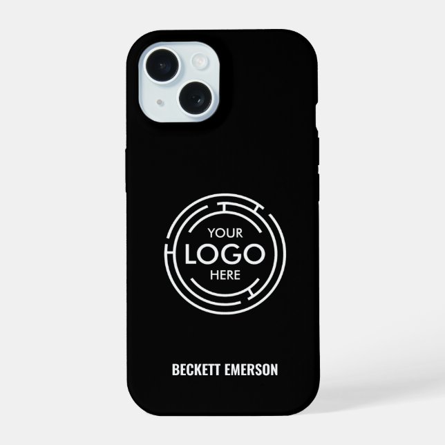 Coque iPhone 15 Logo Moderne  (Verso)