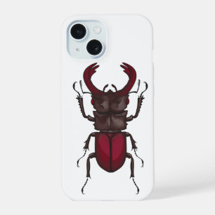 Coque iPhone 15 Lucane cerf-volant
