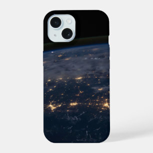 Coque iPhone 15 Lumières de villes du sud des États-Unis.