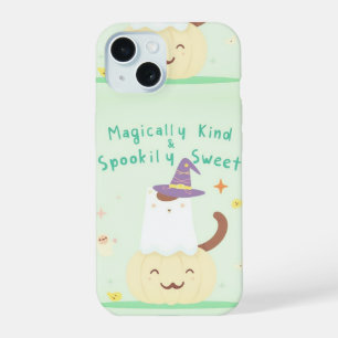Coque iPhone 15 Magiquement gentil et effrayant sucré – Joli hall