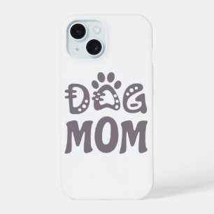Coque iPhone 15 Maman Chien