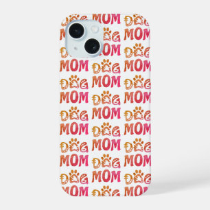 Coque iPhone 15 Maman Chien